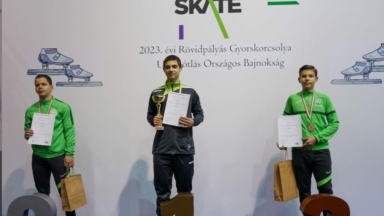 JuniorOB Zalán összetett aranyérmes eredményhirdetés